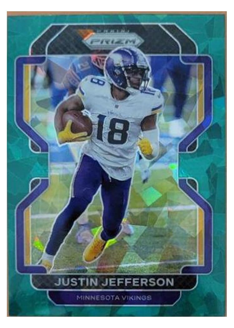 2021 Panini Prizm Base Set Justin Jefferson #125 card
