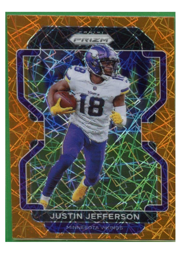 2021 Panini Prizm Base Set Justin Jefferson #125 card