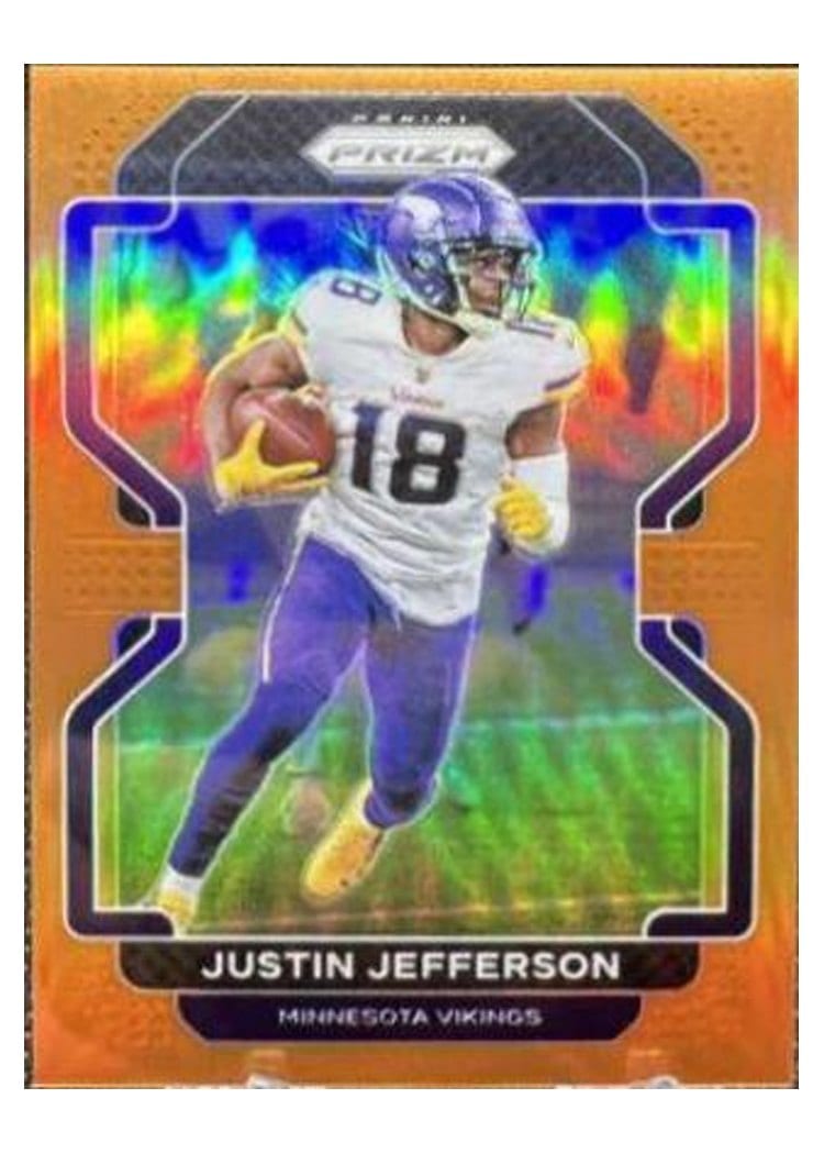 2021 Panini Prizm Base Set Justin Jefferson #125 card