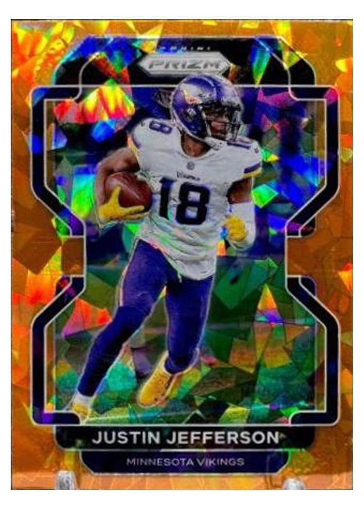 2021 Panini Prizm Base Set Justin Jefferson #125 card