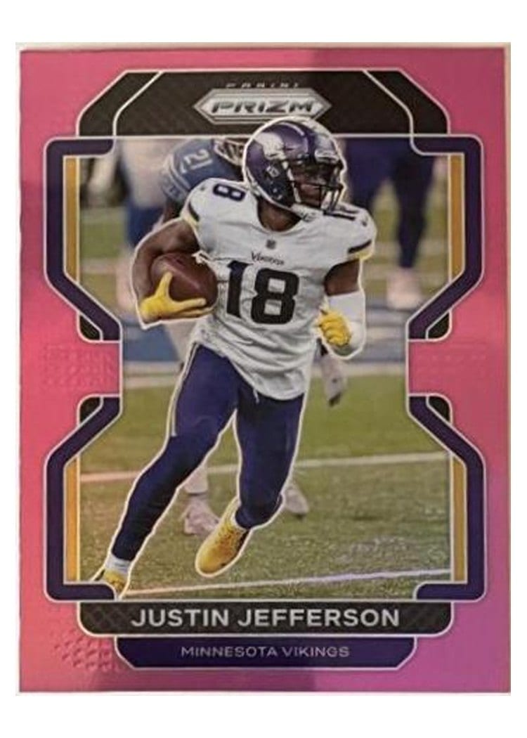 2021 Panini Prizm Base Set Justin Jefferson #125 card