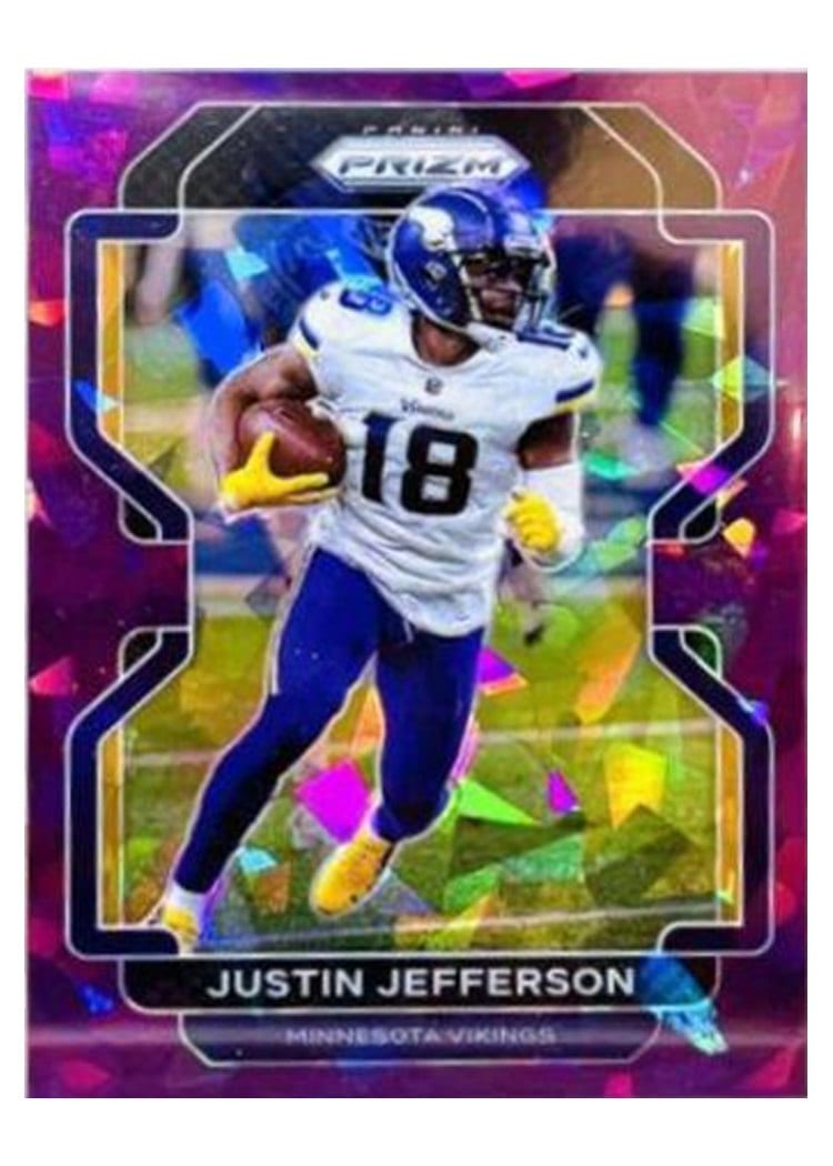 2021 Panini Prizm Base Set Justin Jefferson #125 card