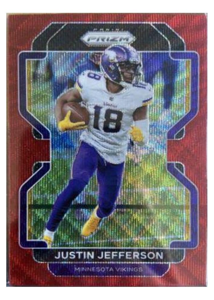 2021 Panini Prizm Base Set Justin Jefferson #125 card