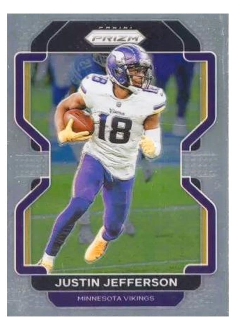 2021 Panini Prizm Base Set Justin Jefferson #125 card