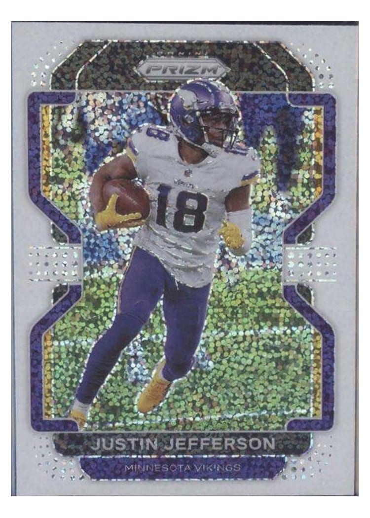 2021 Panini Prizm Base Set Justin Jefferson #125 card