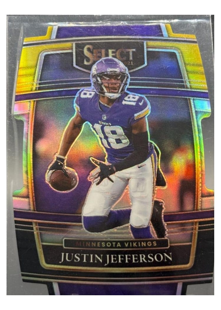 2021 Panini Select Base Set Justin Jefferson #23 card