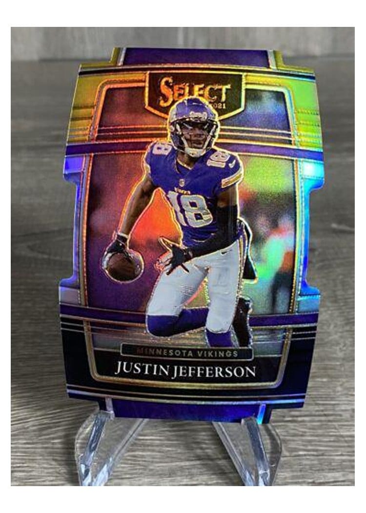 2021 Panini Select Base Set Justin Jefferson #23 card