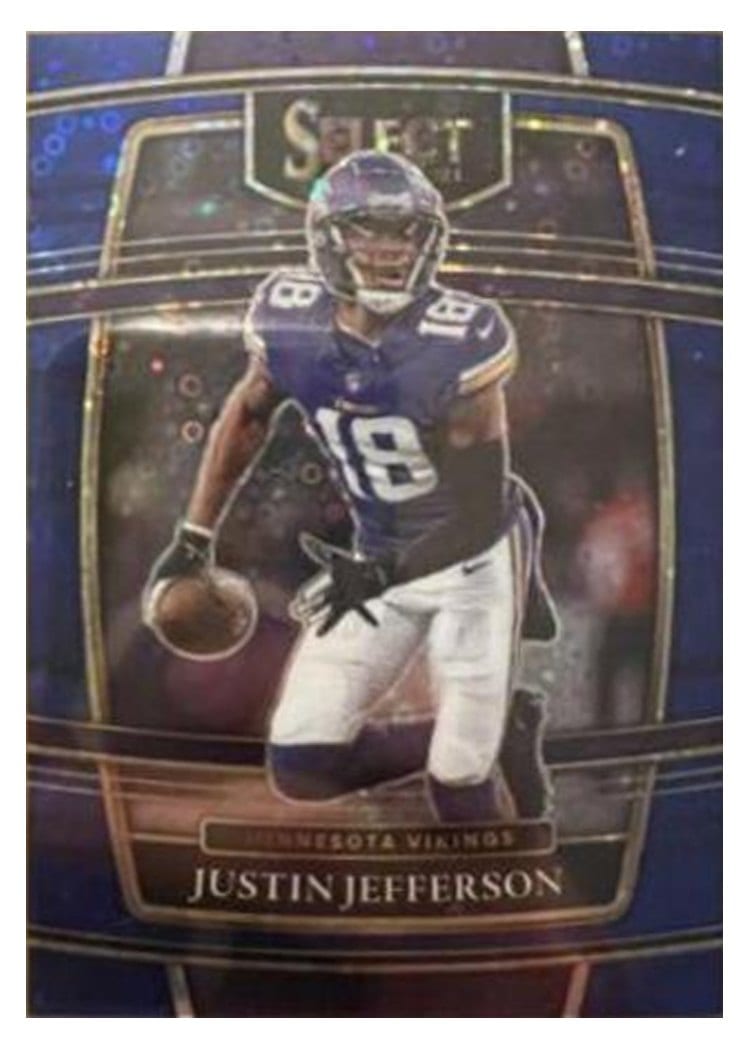 2021 Panini Select Base Set Justin Jefferson #23 card