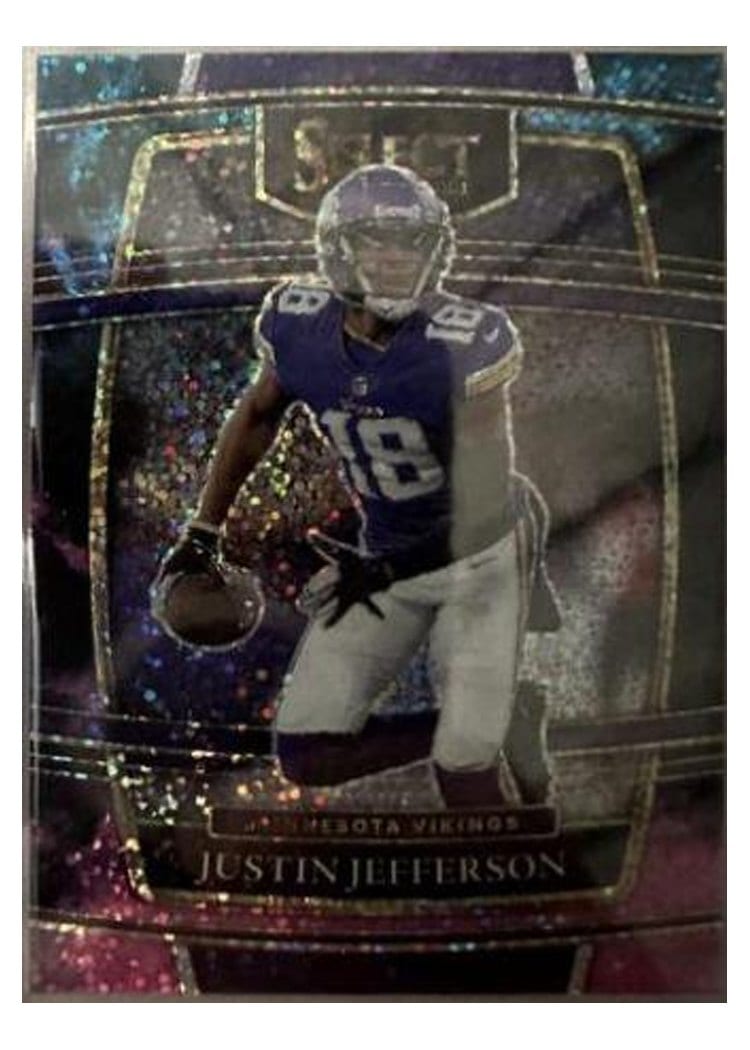 2021 Panini Select Base Set Justin Jefferson #23 card
