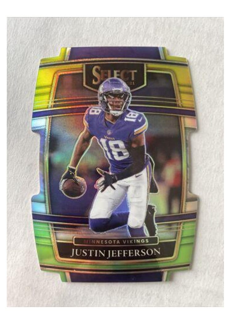 2021 Panini Select Base Set Justin Jefferson #23 card