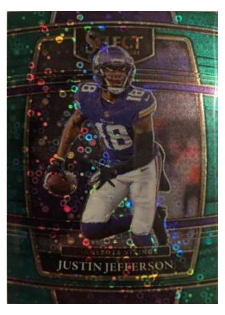 2021 Panini Select Base Set Justin Jefferson #23 card