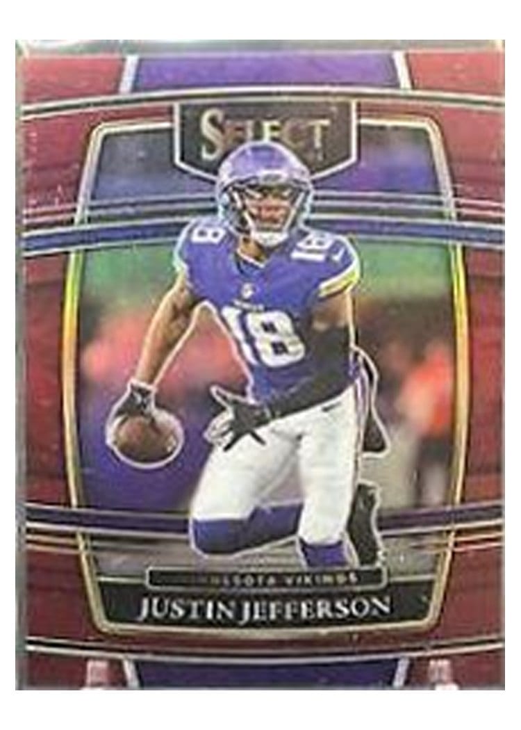 2021 Panini Select Base Set Justin Jefferson #23 card