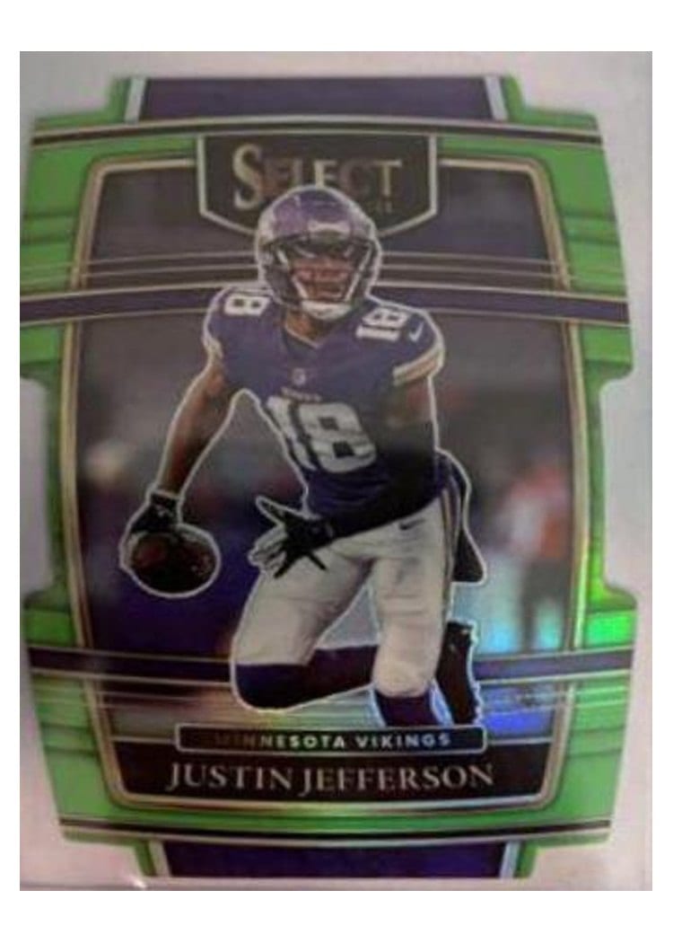 2021 Panini Select Base Set Justin Jefferson #23 card