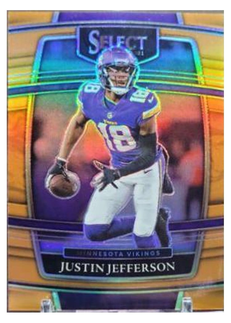 2021 Panini Select Base Set Justin Jefferson #23 card