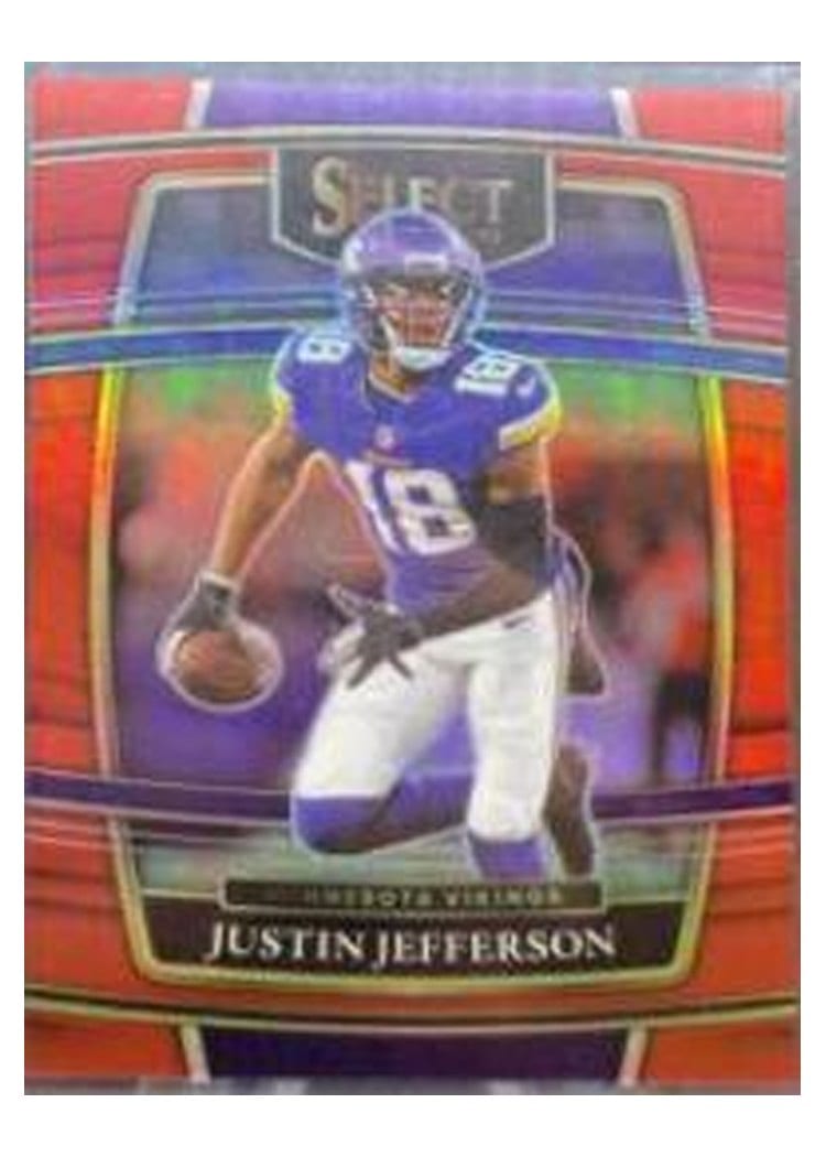 2021 Panini Select Base Set Justin Jefferson #23 card