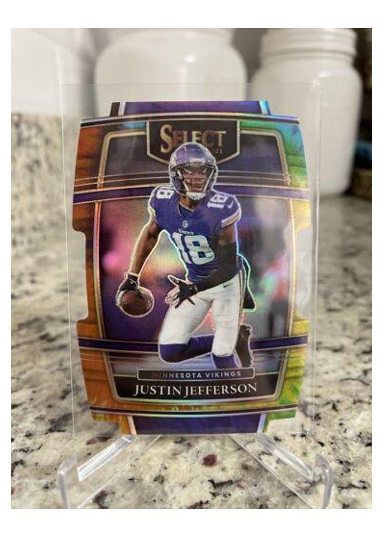 2021 Panini Select Base Set Justin Jefferson #23 card