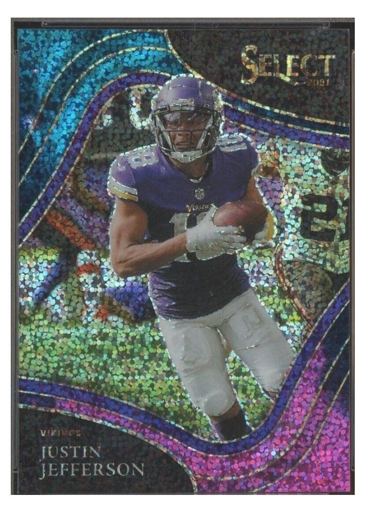2021 Panini Select Base Set Justin Jefferson #323 card