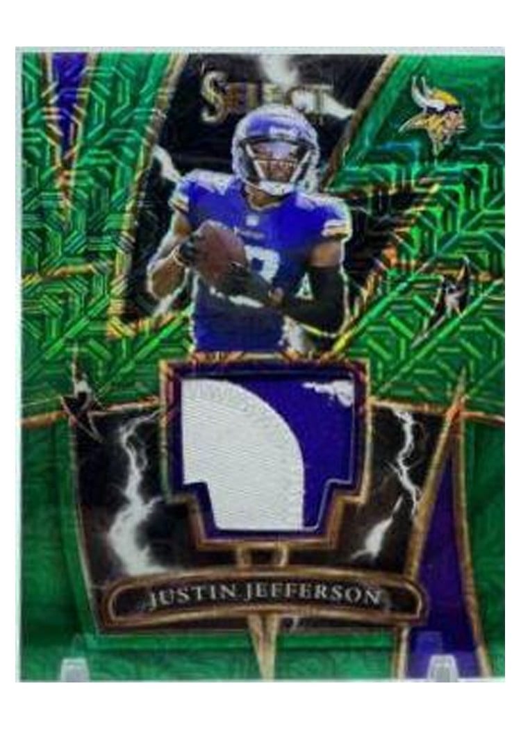2021 Panini Select Base Set Justin Jefferson #323 card