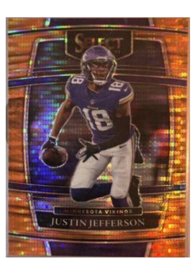 2021 Panini Select Base Set Justin Jefferson #323 card