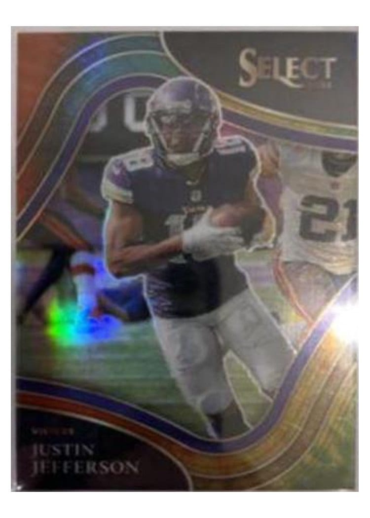 2021 Panini Select Base Set Justin Jefferson #323 card