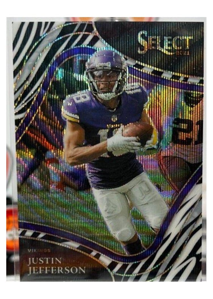 2021 Panini Select Base Set Justin Jefferson #323 card