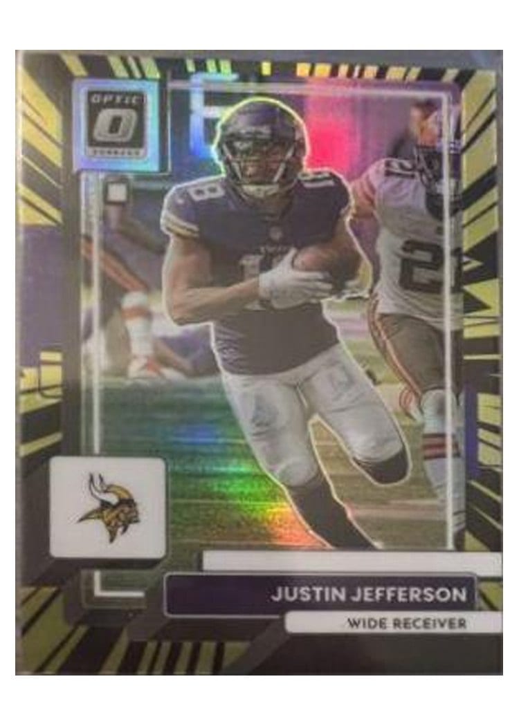 2022 Donruss Optic Base Set Justin Jefferson #129 card