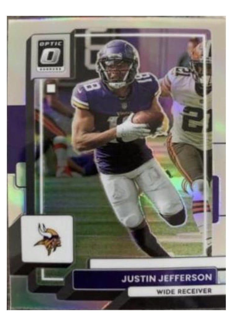 2022 Donruss Optic Base Set Justin Jefferson #129 card