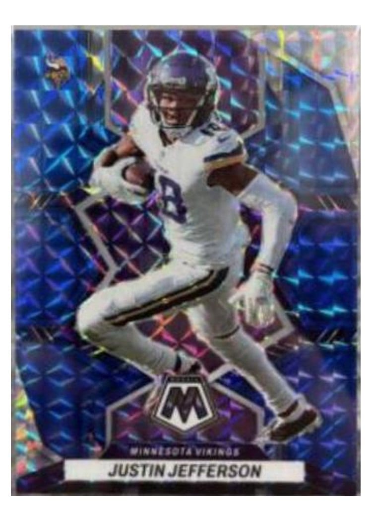 2022 Panini Mosaic Base Set Justin Jefferson #129 card