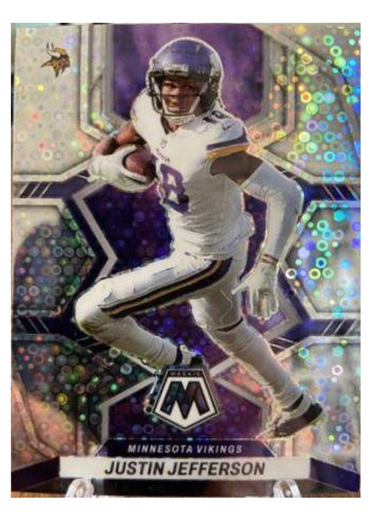 2022 Panini Mosaic Base Set Justin Jefferson #129 card