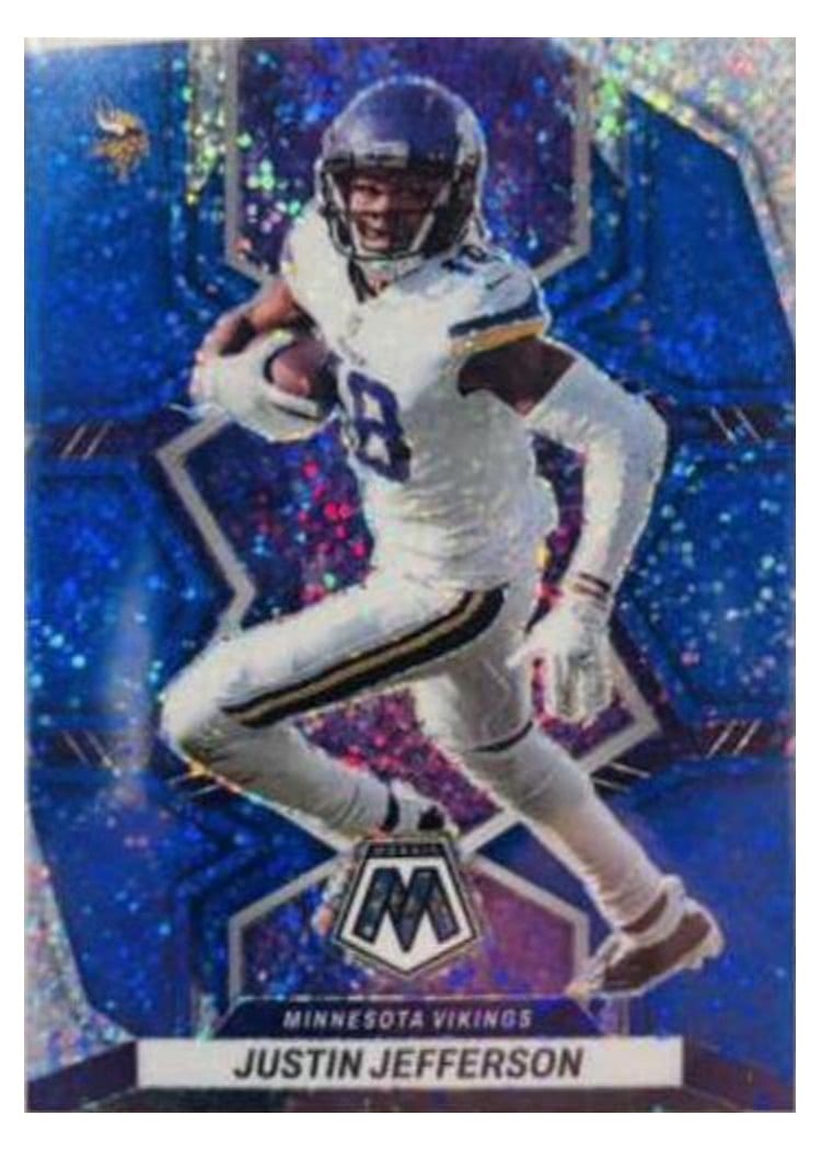 2022 Panini Mosaic Base Set Justin Jefferson #129 card