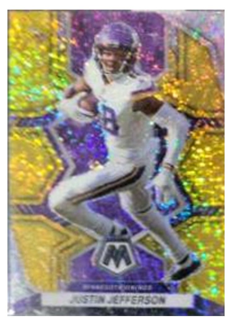 2022 Panini Mosaic Base Set Justin Jefferson #129 card