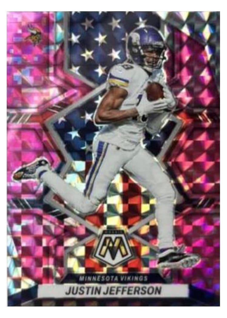 2022 Panini Mosaic Base Set Justin Jefferson #264 card