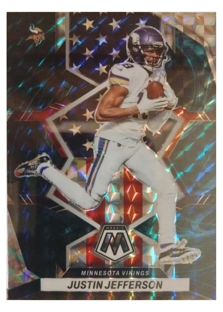 2022 Panini Mosaic Base Set Justin Jefferson #264 card