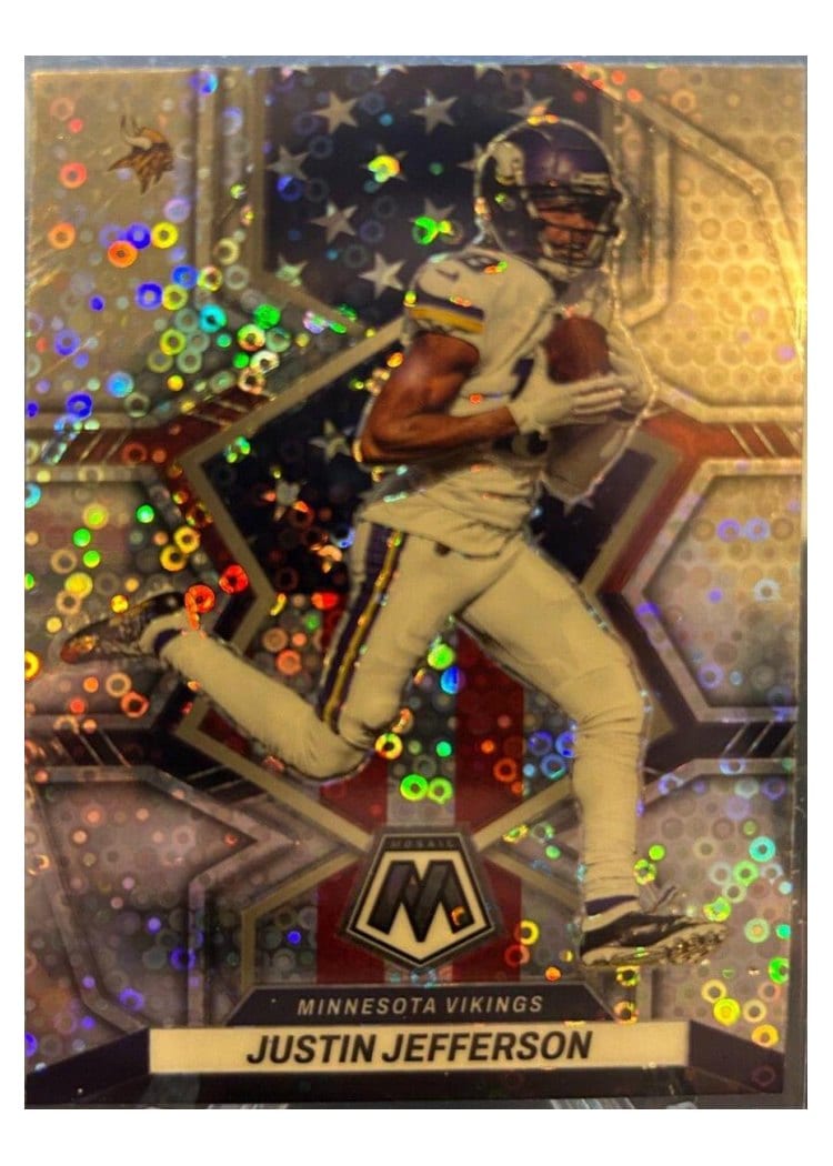 2022 Panini Mosaic Base Set Justin Jefferson #264 card