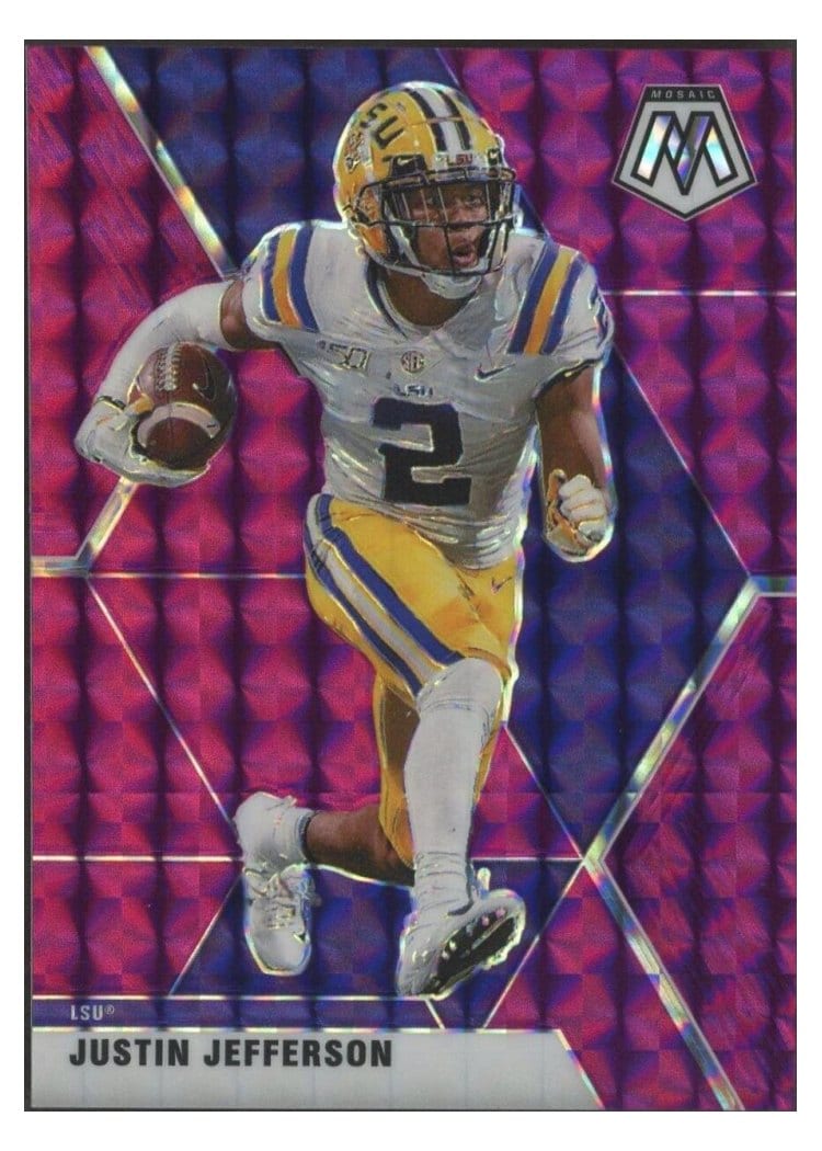 2022 Panini Mosaic Base Set Justin Jefferson #264 card