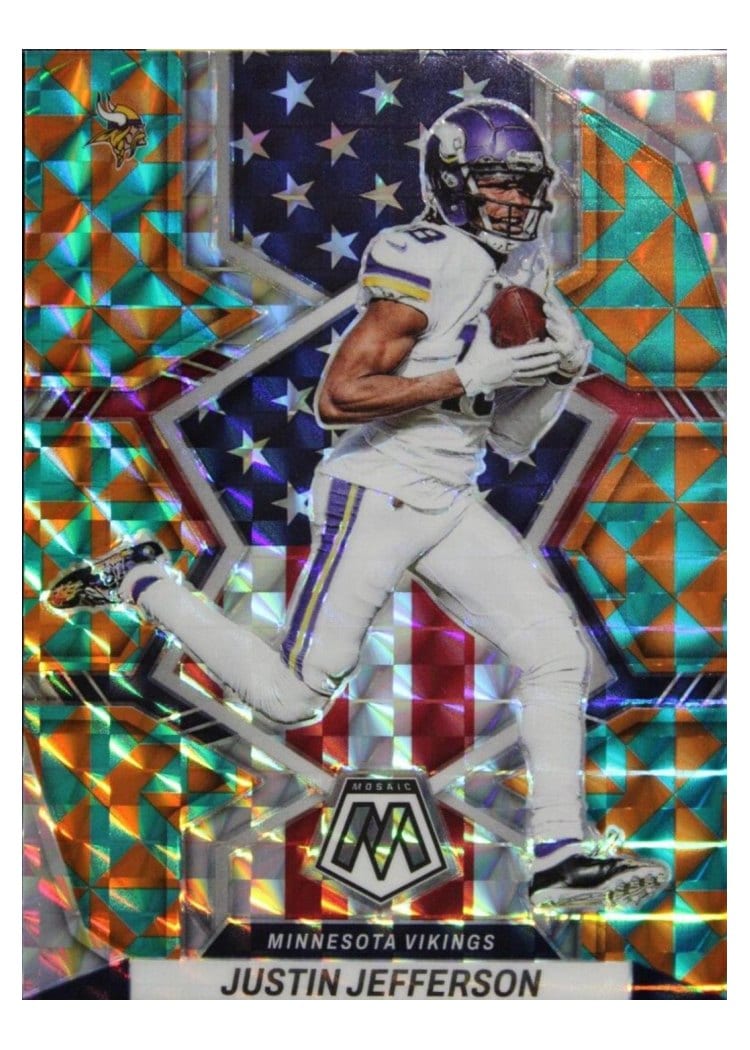 2022 Panini Mosaic Base Set Justin Jefferson #264 card