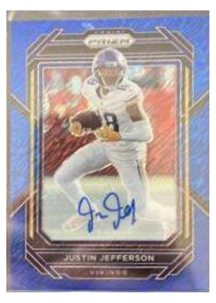 2022 Panini Prizm Base Set Justin Jefferson #190 card