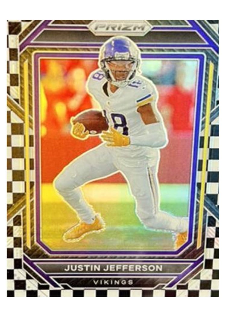 2022 Panini Prizm Base Set Justin Jefferson #190 card