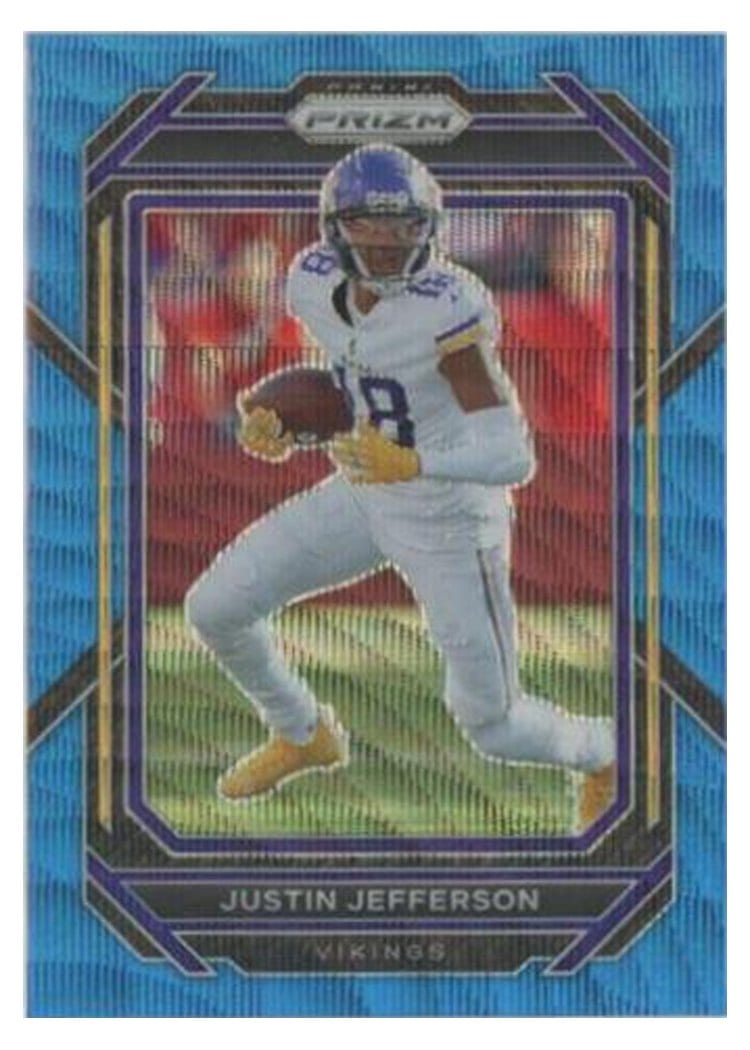 2022 Panini Prizm Base Set Justin Jefferson #190 card