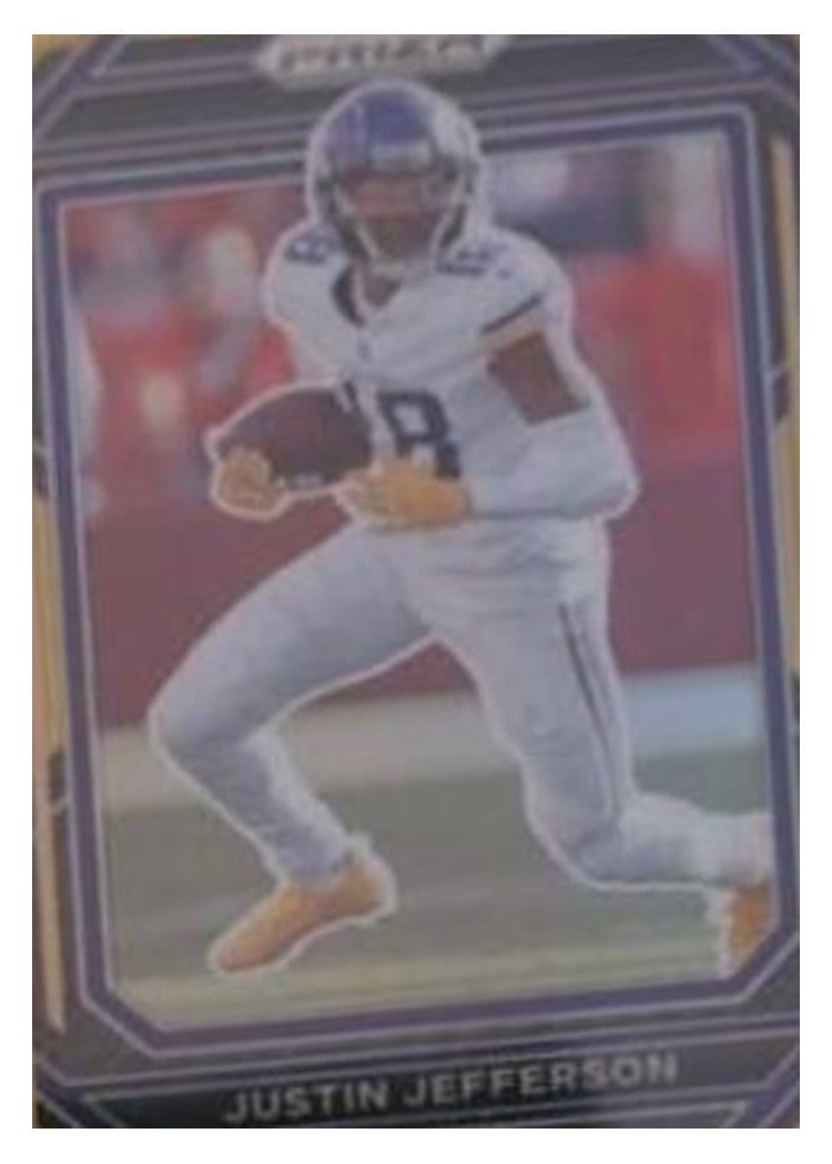 2022 Panini Prizm Base Set Justin Jefferson #190 card