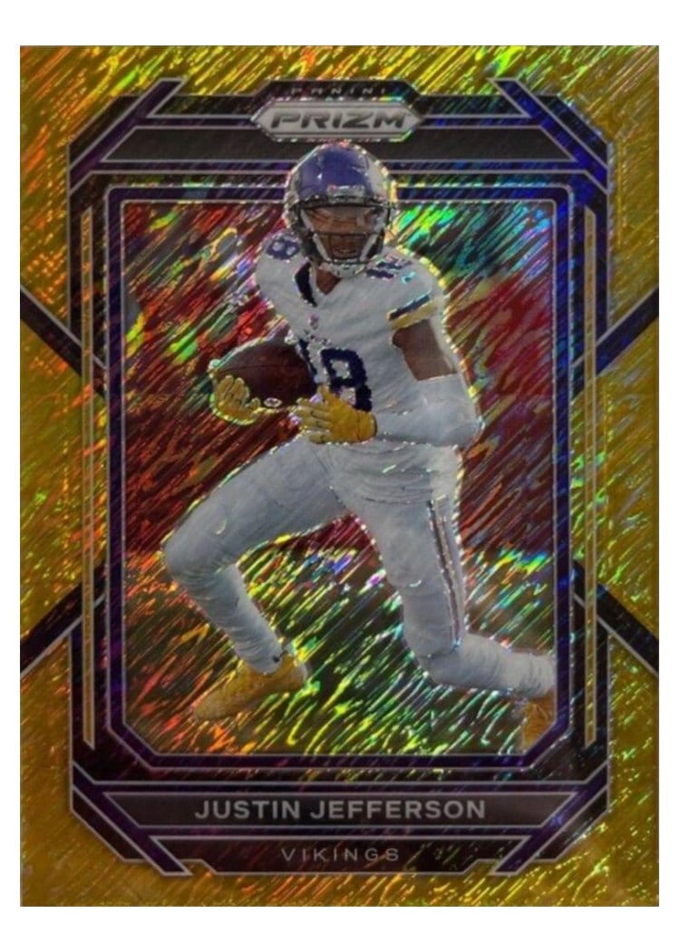 2022 Panini Prizm Base Set Justin Jefferson #190 card