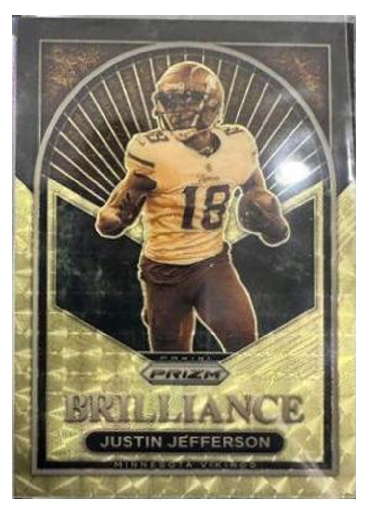 2022 Panini Prizm Base Set Justin Jefferson #190 card