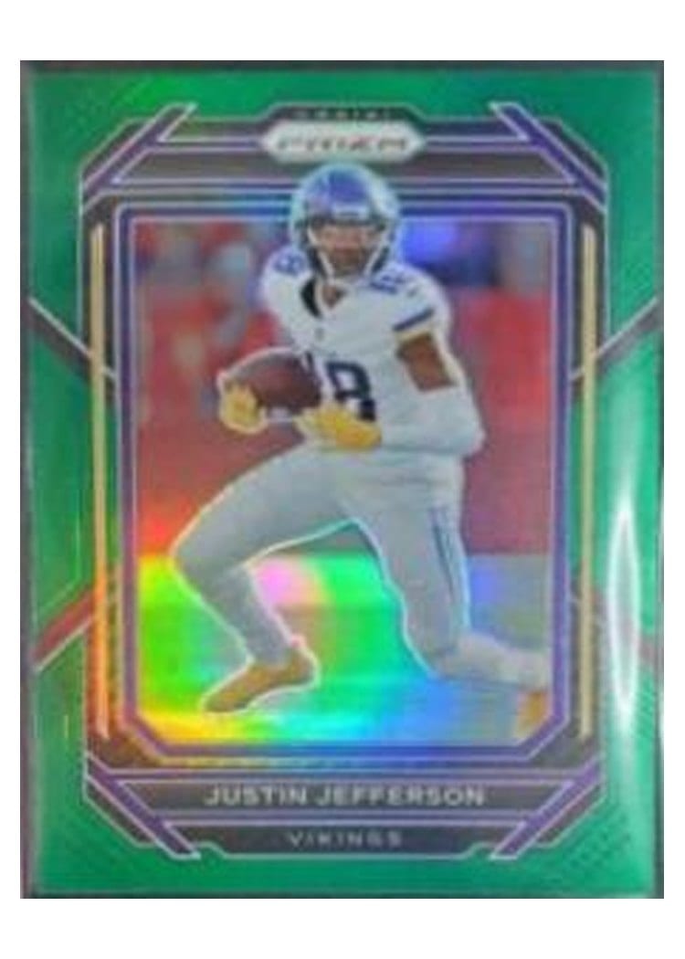 2022 Panini Prizm Base Set Justin Jefferson #190 card