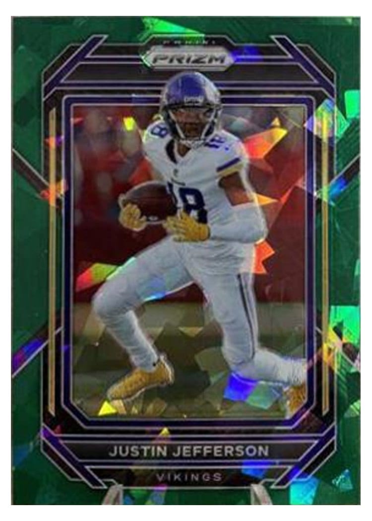 2022 Panini Prizm Base Set Justin Jefferson #190 card