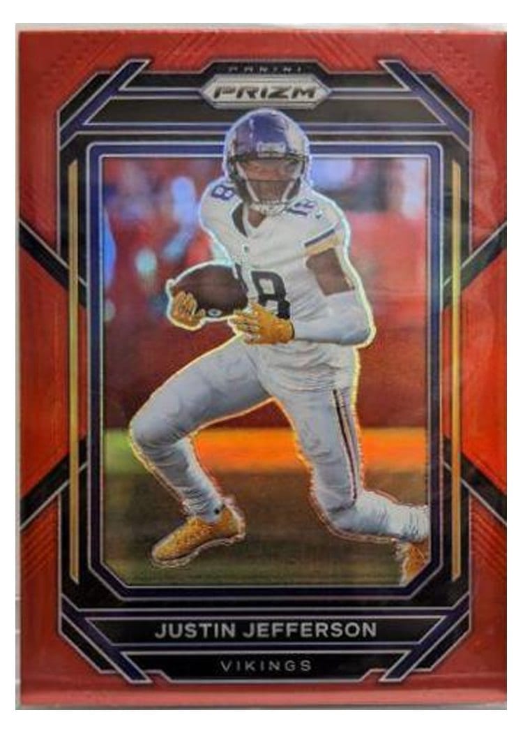 2022 Panini Prizm Base Set Justin Jefferson #190 card