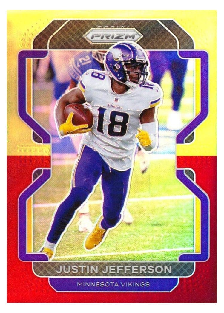 2022 Panini Prizm Base Set Justin Jefferson #190 card