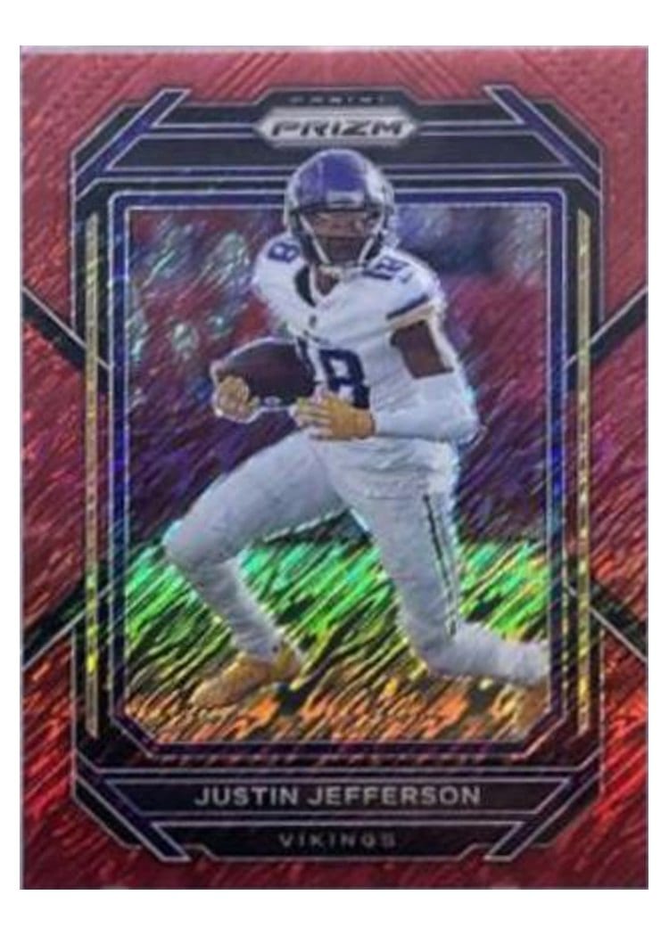 2022 Panini Prizm Base Set Justin Jefferson #190 card