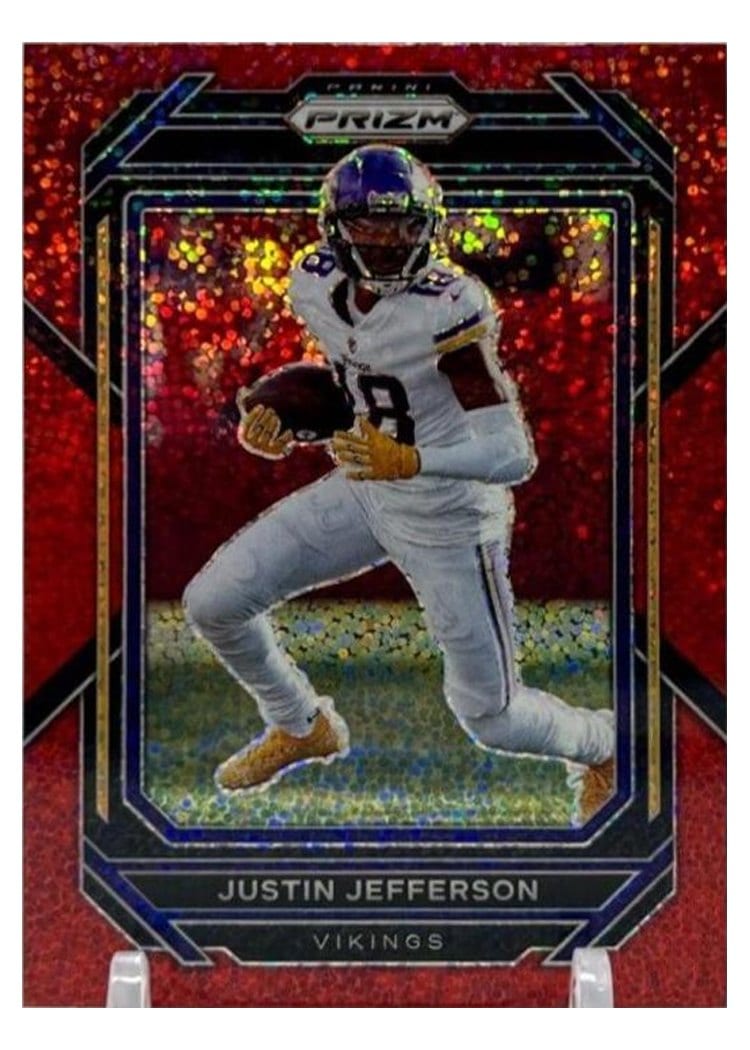 2022 Panini Prizm Base Set Justin Jefferson #190 card