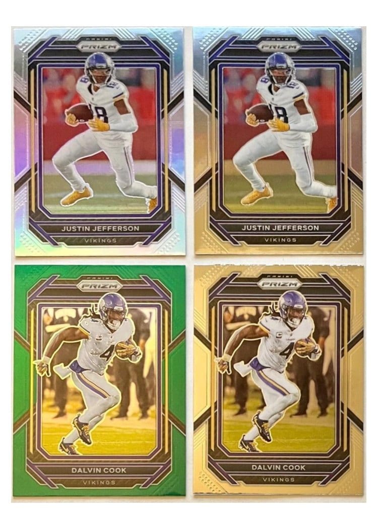 2022 Panini Prizm Base Set Justin Jefferson #190 card