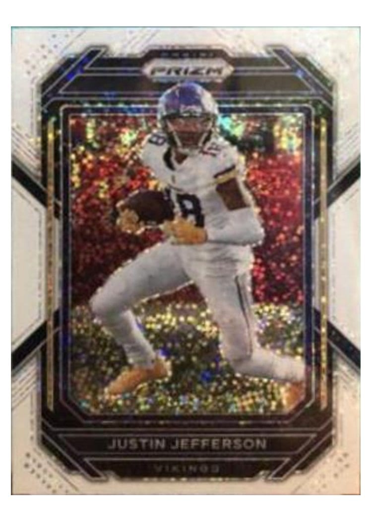 2022 Panini Prizm Base Set Justin Jefferson #190 card